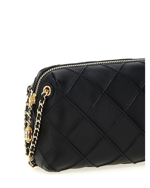 Tory Burch Black 'Fleming' Small Crossbody Bag