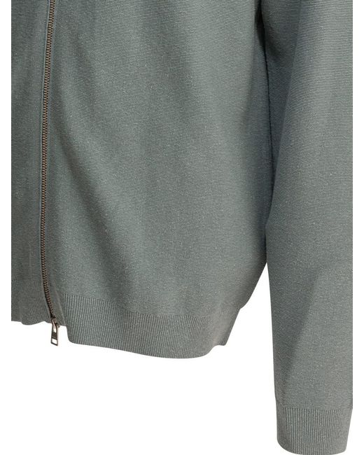 Norse Projects Gray "Links" Cardigan for men