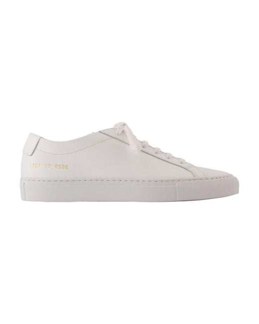 Common Projects Gray Original Achilles Low Sneakers