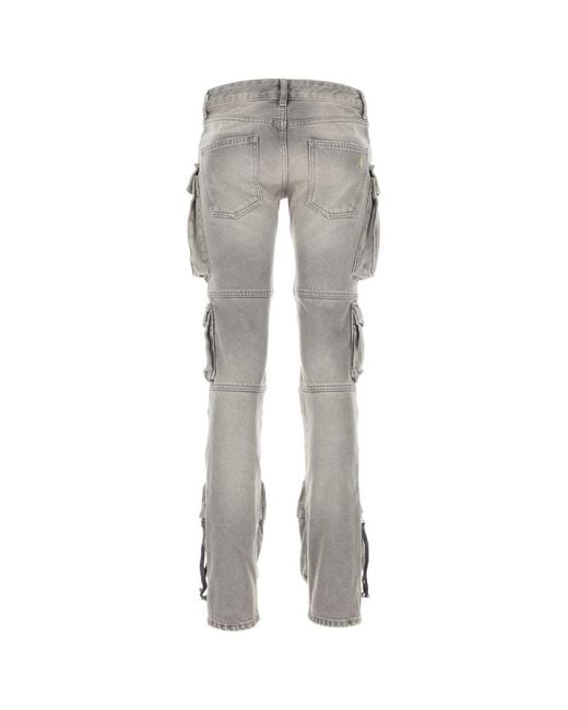 The Attico Gray Pantalone