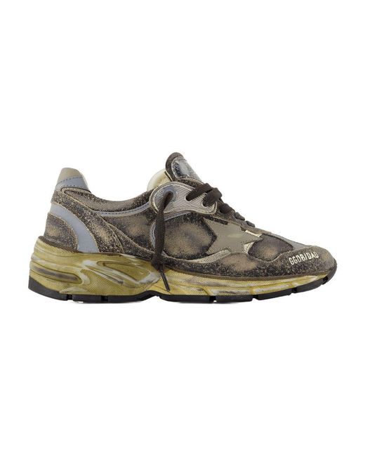 Golden Goose Deluxe Brand Brown Running Dad Sneakers