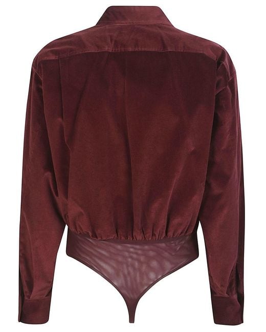 Max Mara Red Shirt