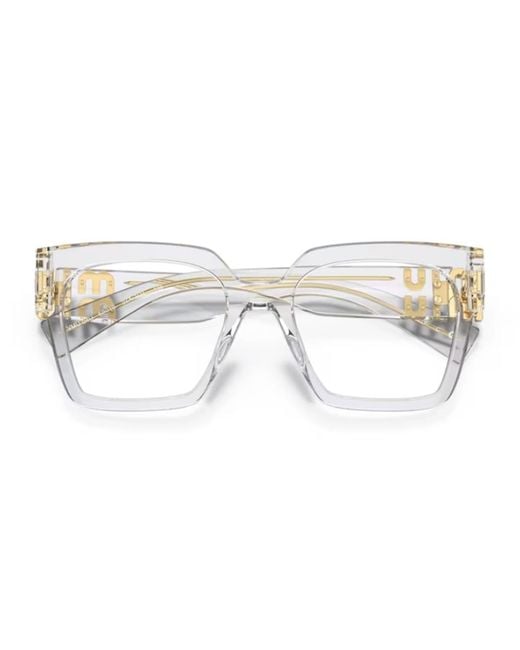 Miu Miu Brown 0Mu 04Uv Eyeglasses