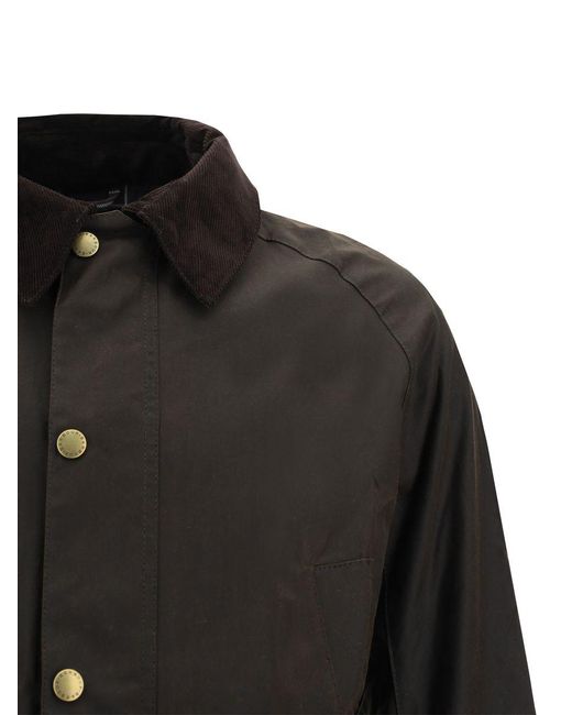 Barbour Black Jacket "Ashby" for men