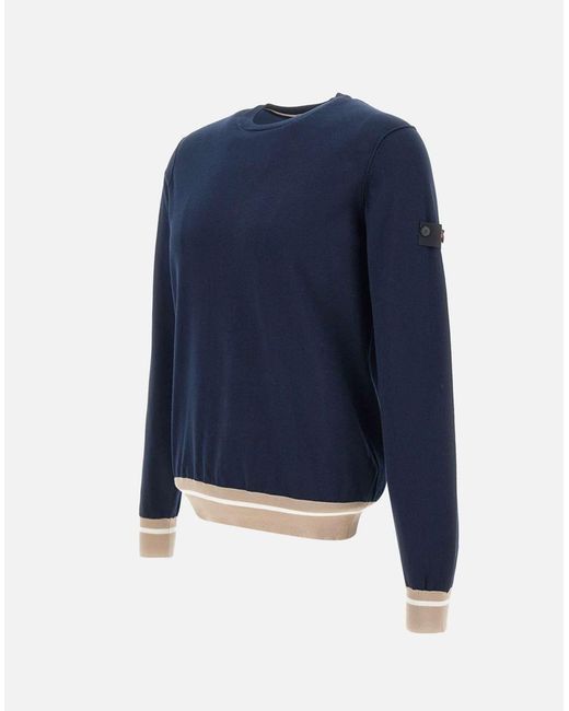 Peuterey Blue Sweaters for men