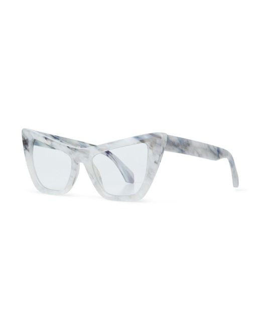 Off-White c/o Virgil Abloh White Off- Optical Style 11 Eyeglasses