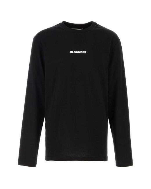 Jil Sander Black T-Shirt for men
