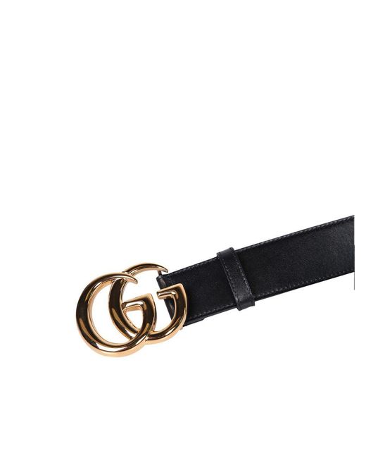 Gucci Black Belts for men