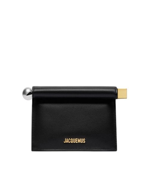 Jacquemus Black La Petite Pochette Shoulder Bag