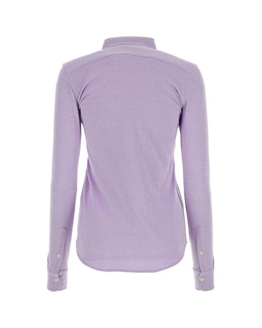 Polo Ralph Lauren Purple Camicia