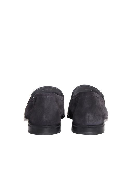 Doucal's Blue Mocassin for men
