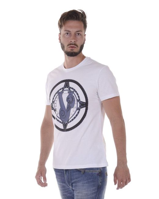 Versace Jeans Couture White Topwear for men