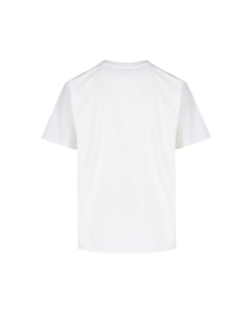 Needles White T-Shirts And Polos for men