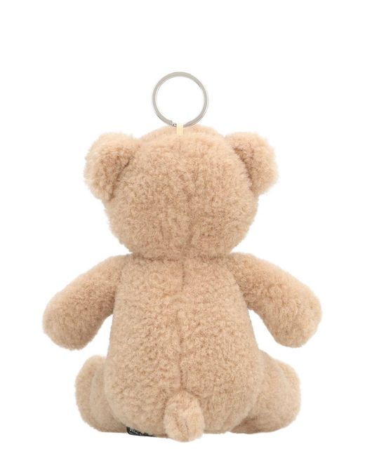 Palm Angels Natural Bear Key Ring for men