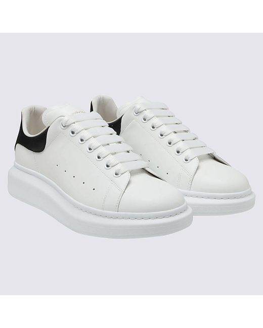 Alexander McQueen Black Oversized Sneakers for Men