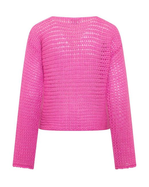 Forte Forte Pink Forte-Forte Crop Sweater