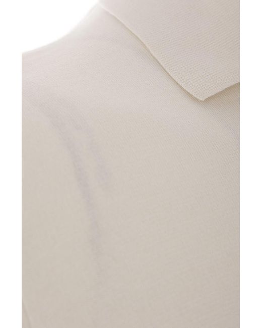 Brunello Cucinelli White T-Shirts And Polos for men