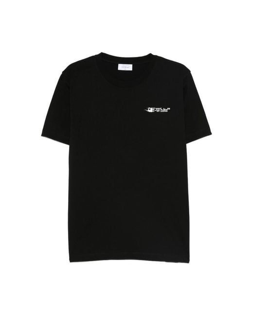Off-White c/o Virgil Abloh Black Ink Arrow Slim-Fit Cotton T-Shirt for men