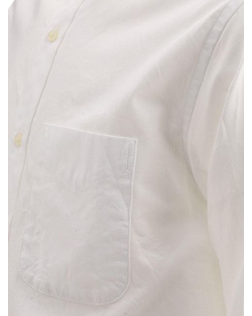 Orslow White Chambray Shirt for men