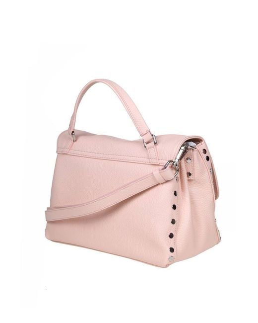 Zanellato Pink Soft Leather Bag That Can Be Carried