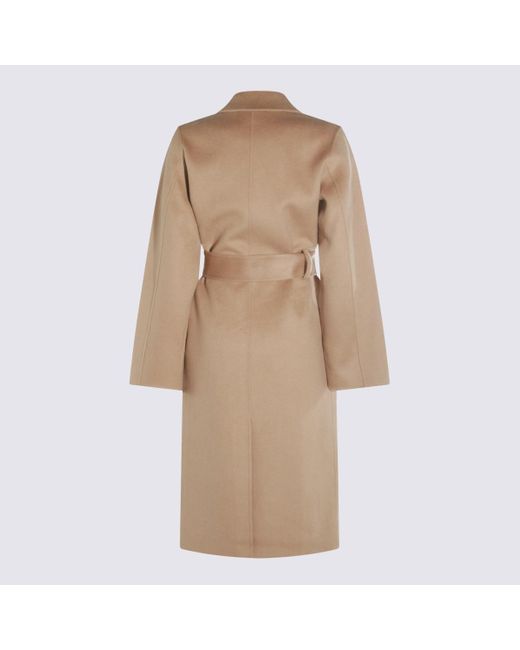 The Dynamis Studio Natural Beige Wool Coat
