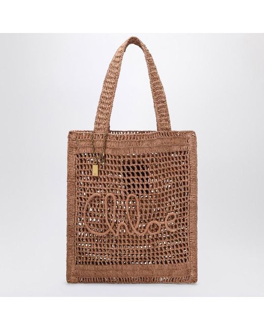 Chloé Brown Tote Bag Summer Banana