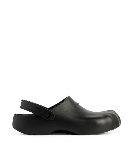 Balenciaga Black Sandals Shoes for men