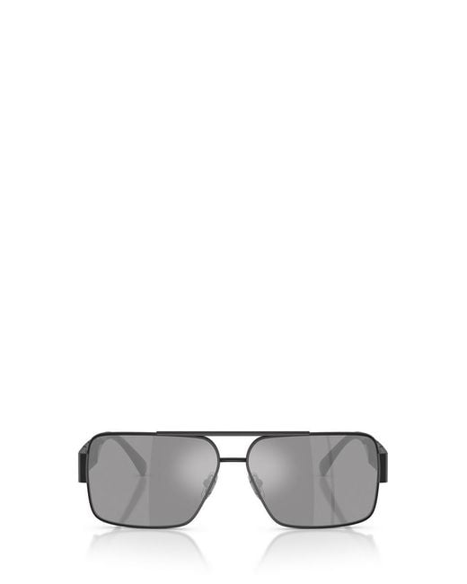 Versace Gray Sunglasses for men