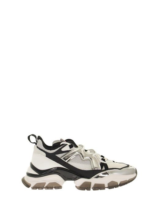 moncler leave no trace sneakers white