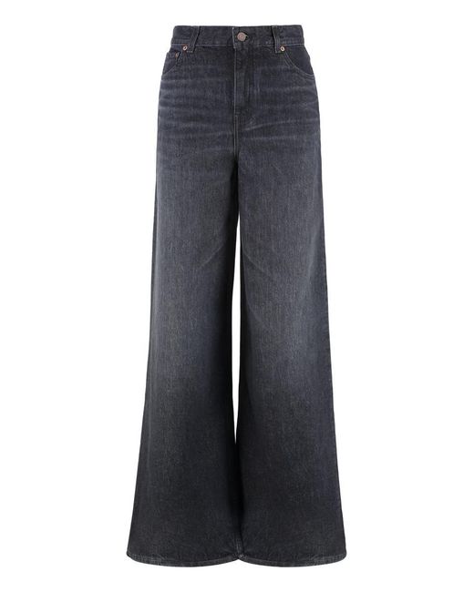 Chloé Blue Wide-leg Jeans