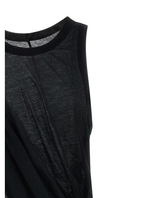 Rick Owens Black 'Anthem Tank' Top for men