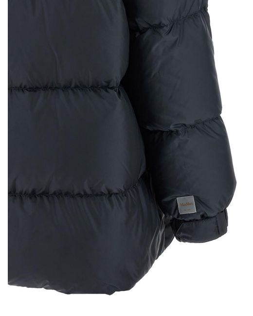 Max Mara Blue 'Seia' Down Jacket