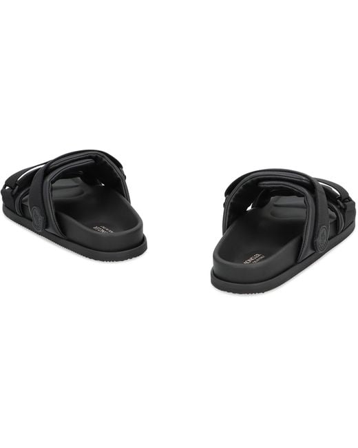 Moncler Black Mon Summer Slides