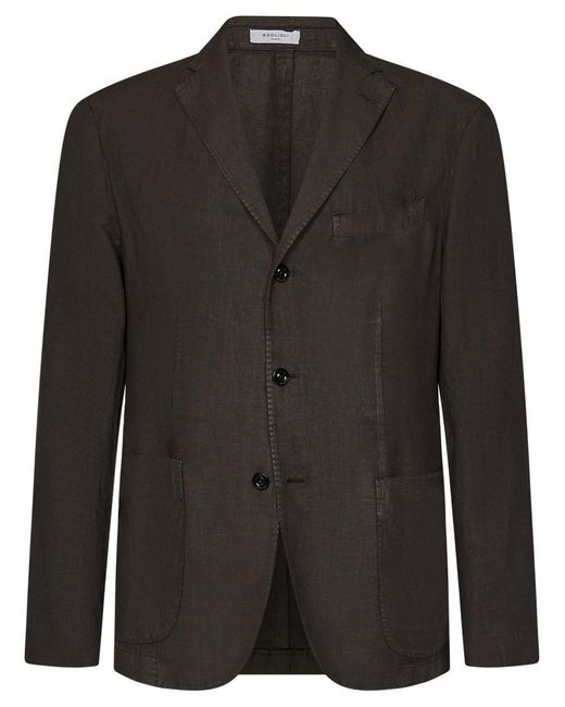 Boglioli Black K-jacket Blazer for men