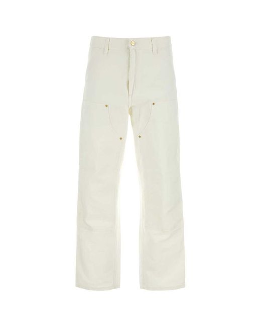 White carhartt jeans 2025