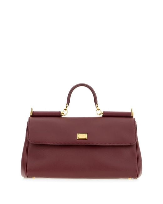 Dolce & Gabbana Purple Shoulder Bags