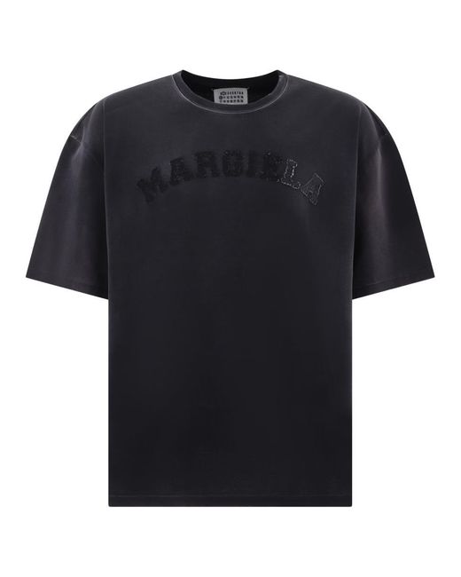 Maison Margiela Black "Memory Of" T-Shirt for men