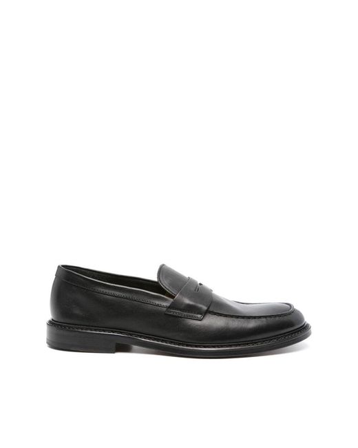 Doucal's Black Shoes for men