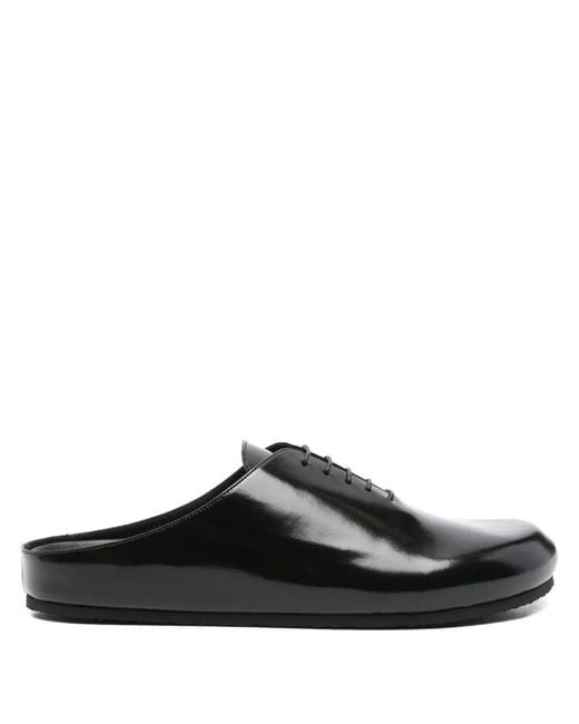 Jacquemus Black Les Mules Derbie Shoes for men