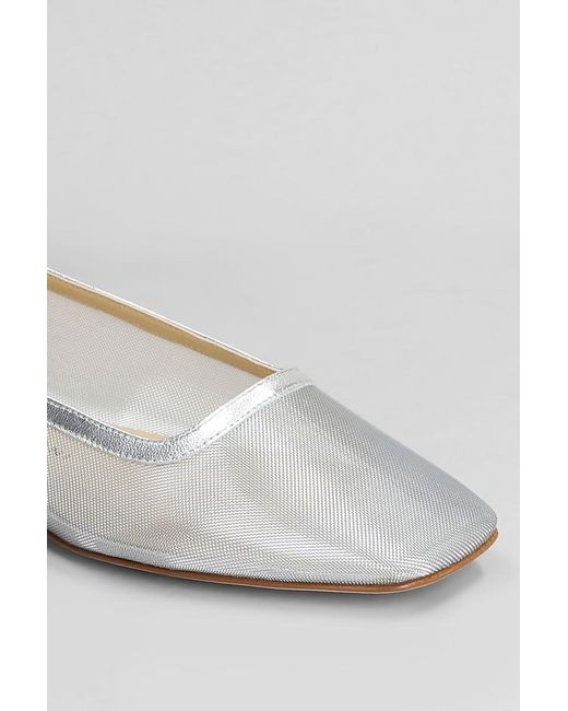 Fabio Rusconi Metallic Ballet Flats