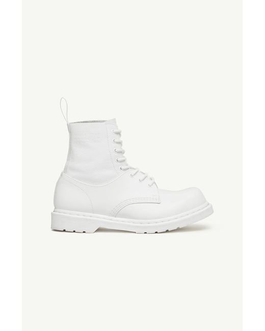 Mm6 Maison Margiela X Dr.martens White 1460 8 Eye No Steel Toe/ Shoes
