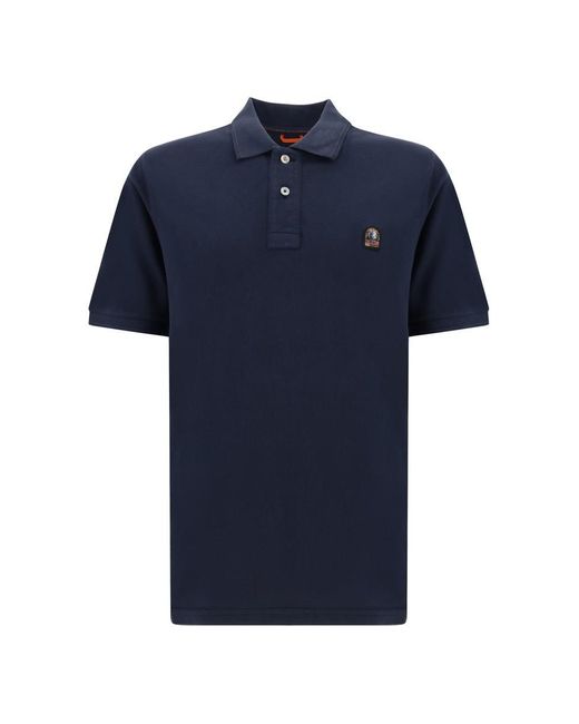 Parajumpers Blue Polo Shirts for men