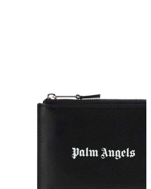 Palm Angels Black Wallets for men