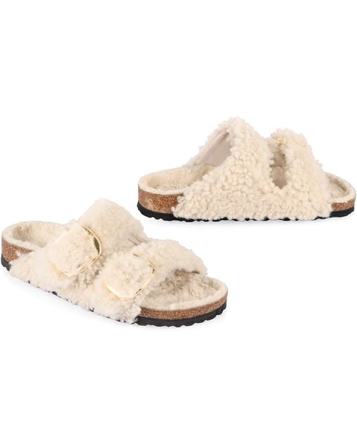 Birkenstock Natural Arizona Slides