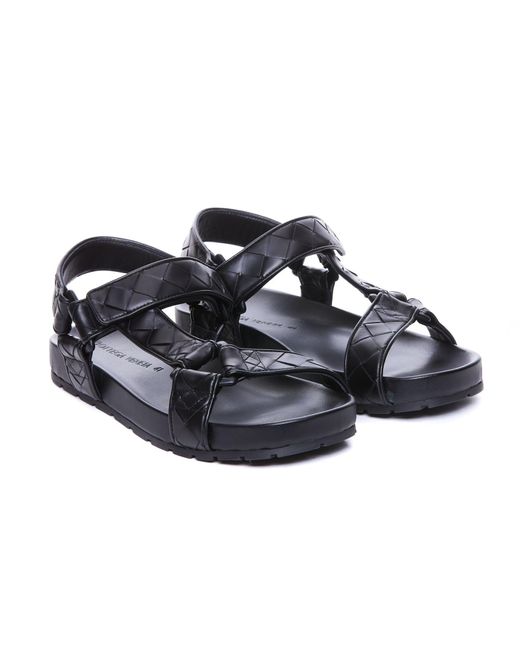 Bottega Veneta Black Sandals for men