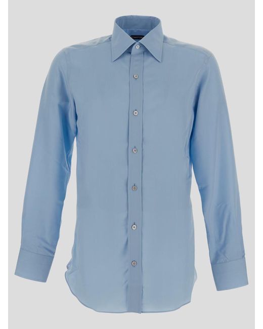 Tom Ford Blue Shirt for men
