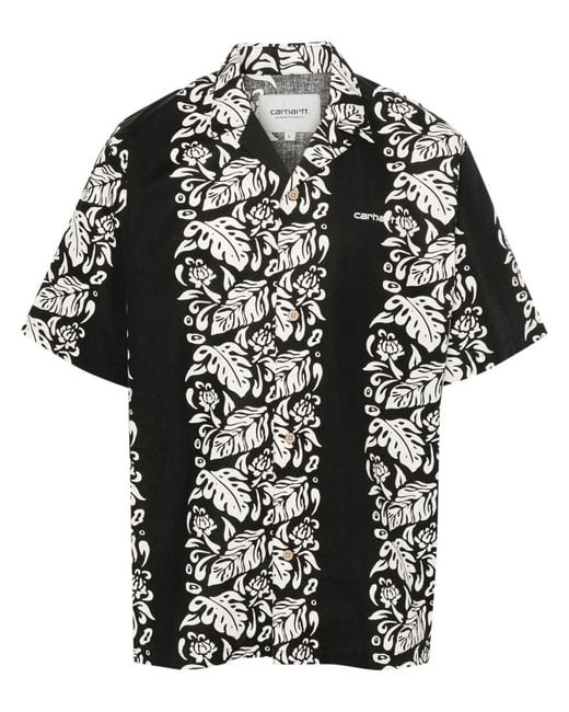 Carhartt Black Floral Shirt for men
