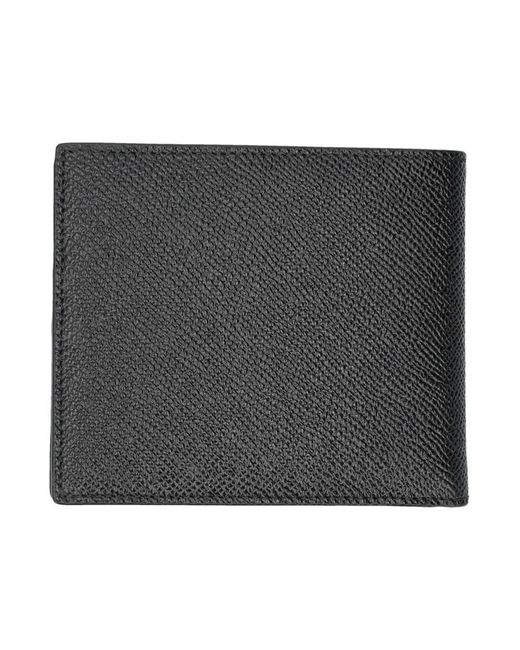 Dolce & Gabbana Gray Bifold Wallet With Logo Plaque for men