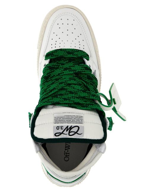 Off-White c/o Virgil Abloh Green '3.0 Off Court' Sneakers for men