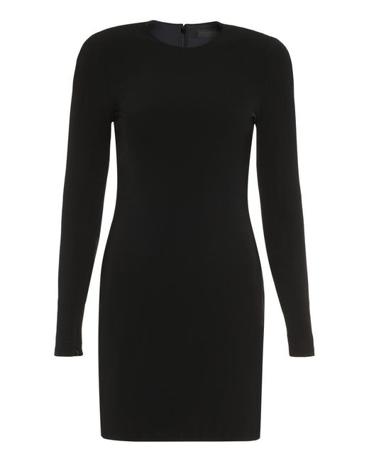 Balenciaga Black Twill Dress
